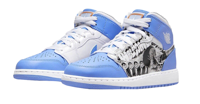 Explore Air Jordan 1 Mid GS UNC Game Winner | eBay