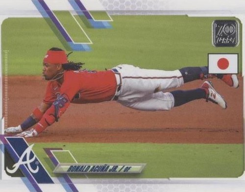 2021 Topps Japan Edition RONALD ACUNA JR - ATLANTA BRAVES - #50 | eBay