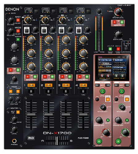 DENON DN-S3000 Digital Turntable CDJ Table Top DJ CD MP3 BlacK