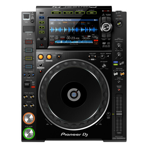 Pioneer DJ CDJ-800MK2 set of 2 DJ Turntable CD MP3 with power