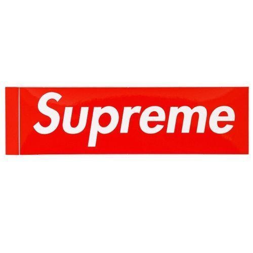 SUPREME 2019 F/W LAFAYETTE DOOR POSTER BOX LOGO STICKERS NEW 36X11