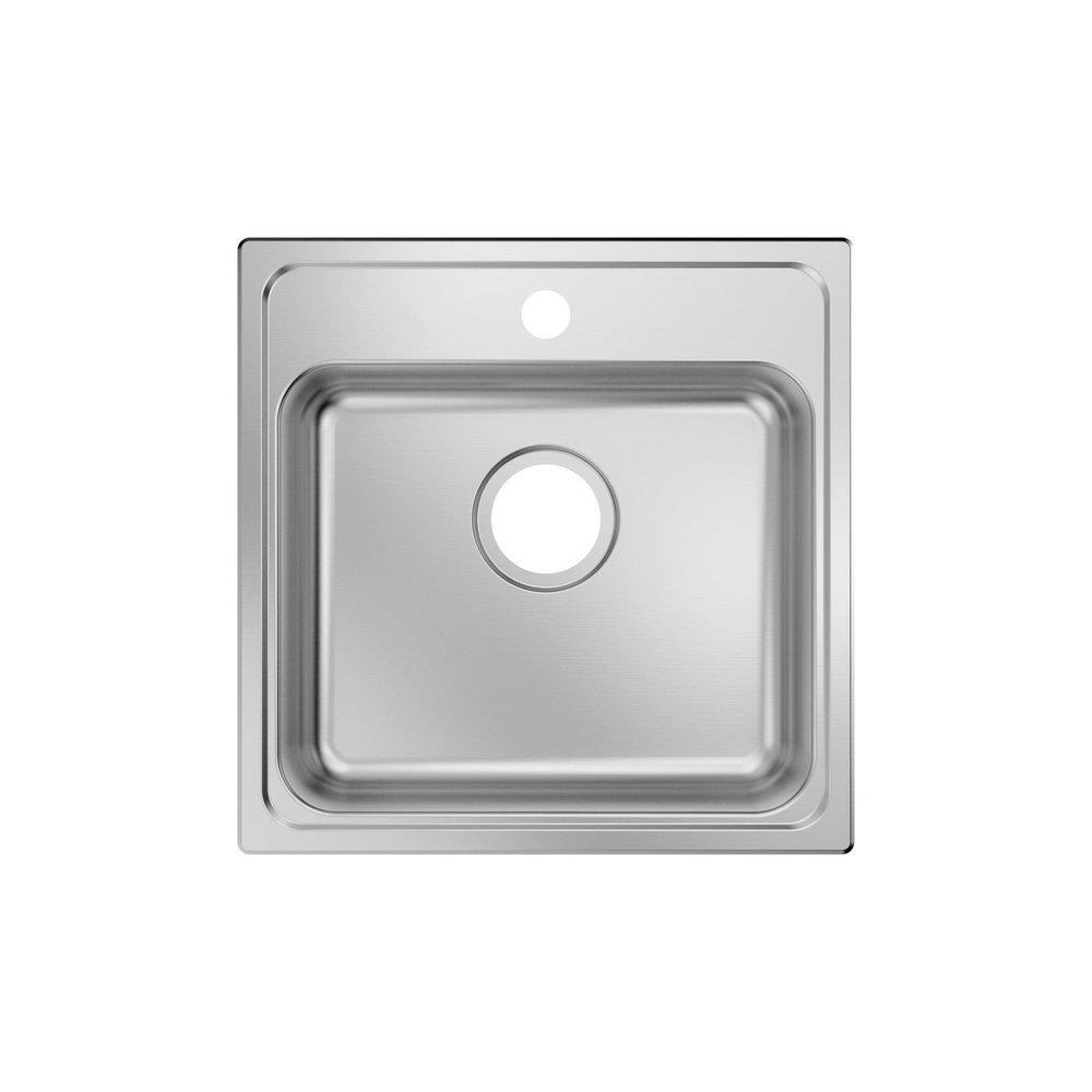 PROFLO® Bealeton 19 x 19 in. Stainless Steel Single Bowl Drop-in