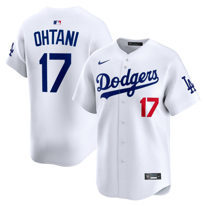 Mens Nike MLB LOS ANGELES DODGERS SHOHEI OHTANI #17 LIMITED JERSEY
