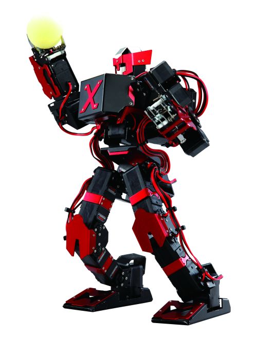 完全二足歩行や人間のようなアクションが可能な高性能ロボットを作成