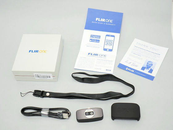 装着するだけでスマホがサーモカメラになる「FLIR ONE」でいろいろ撮影