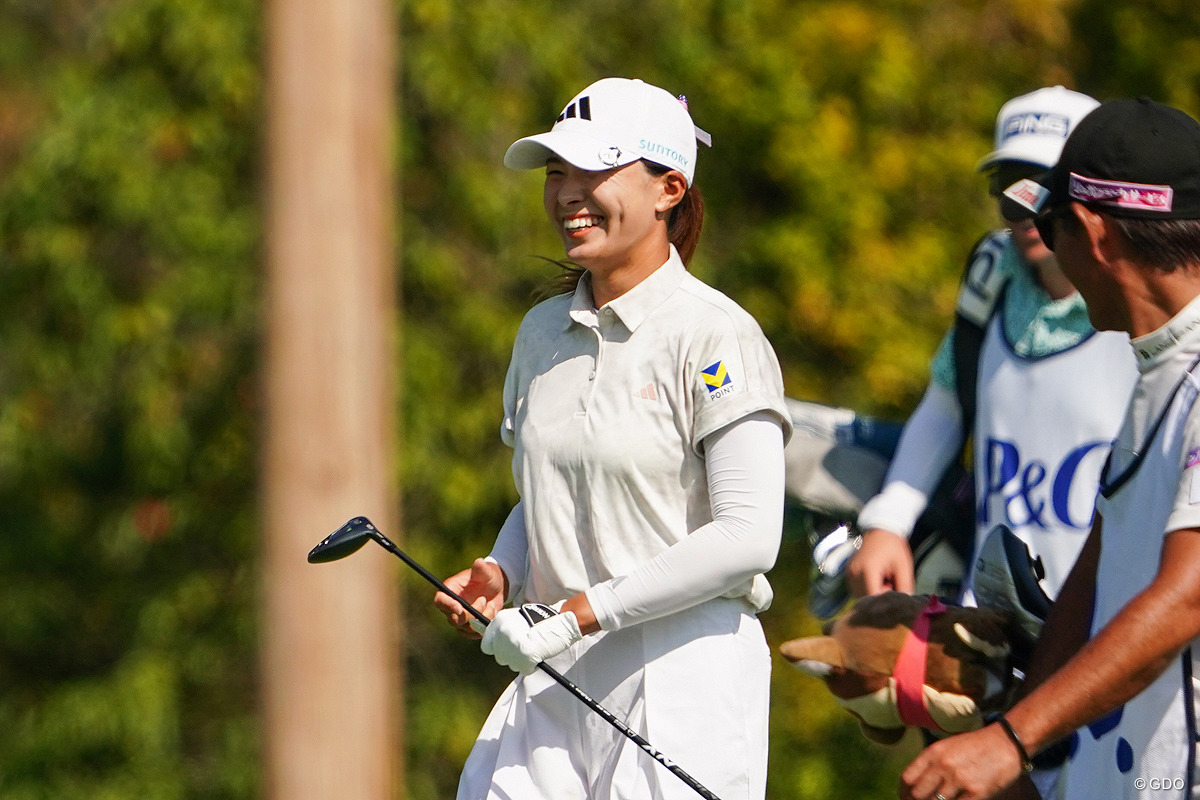 太ももパチン！から5バーディ 渋野日向子は2度バウンスバック