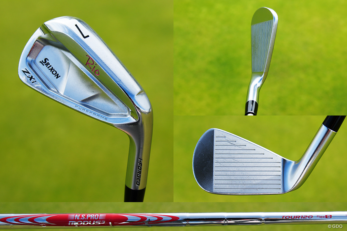 竹田麗央の最新14本 「ZXi TR」ドライバーはロフト8度＆シャフト「5X