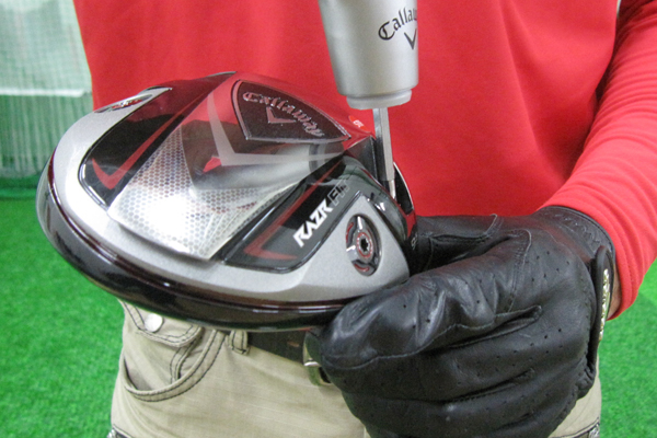 計測してみると キャロウェイゴルフ RAZR FIT ドライバー｜マーク金井