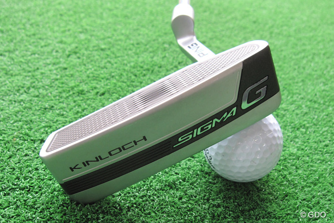 柔らかい打感でもよく転がる」ピン シグマ G パター キンロック｜新