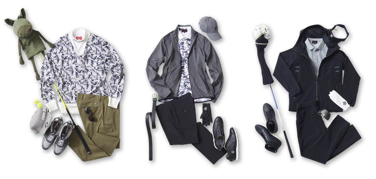 大人ゴルファーの新定番、“カモフラグジュアリー” - BRUDER