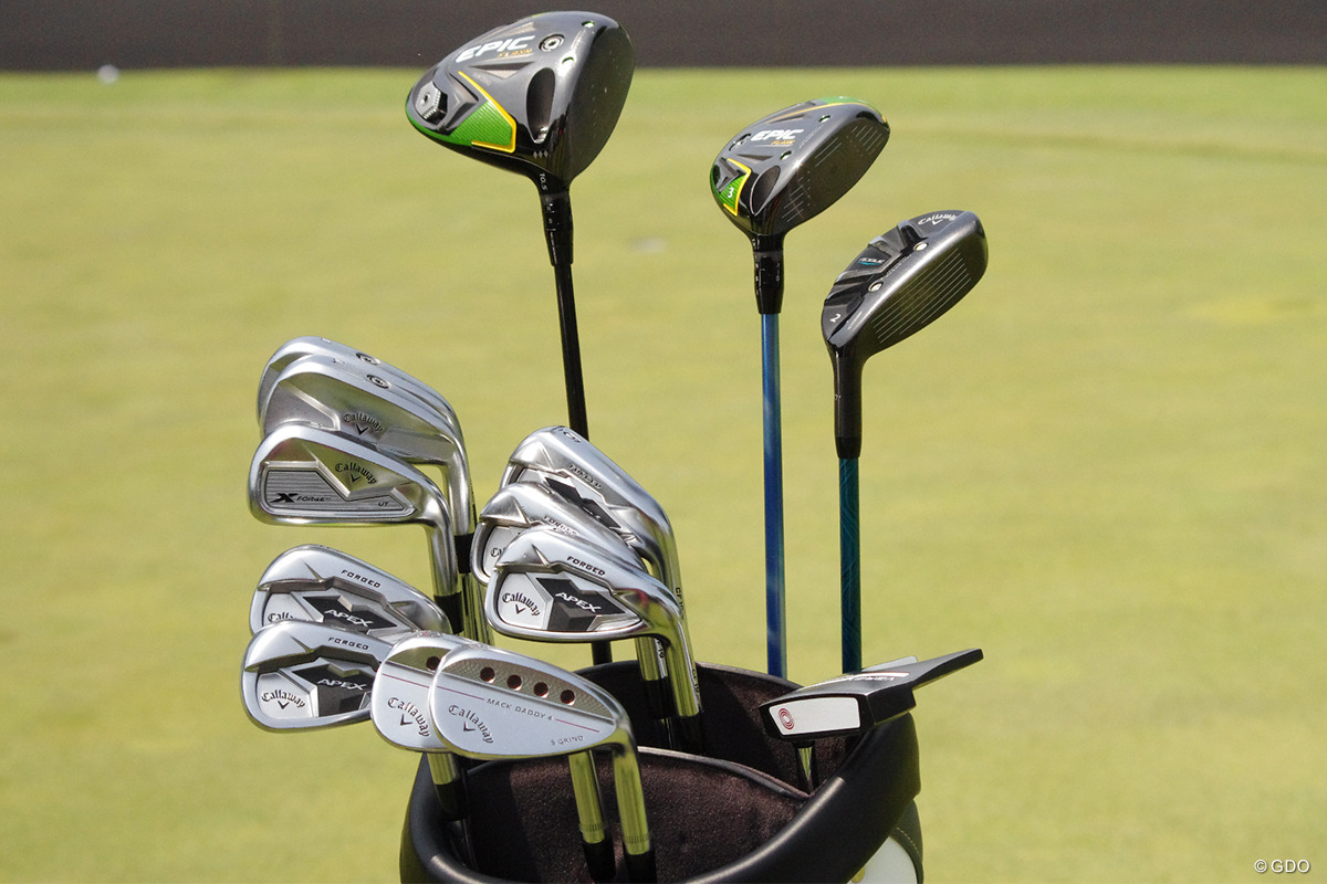 画像詳細 2019年 マスターカード日本選手権 事前 クラブセッティング