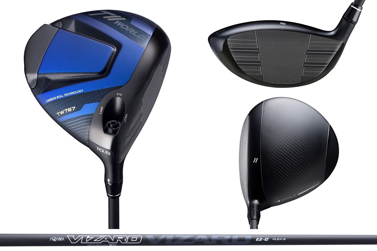 本間の｢10K｣は顔も打感もホンマもん「TW767ドライバー」試打 ガラっと
