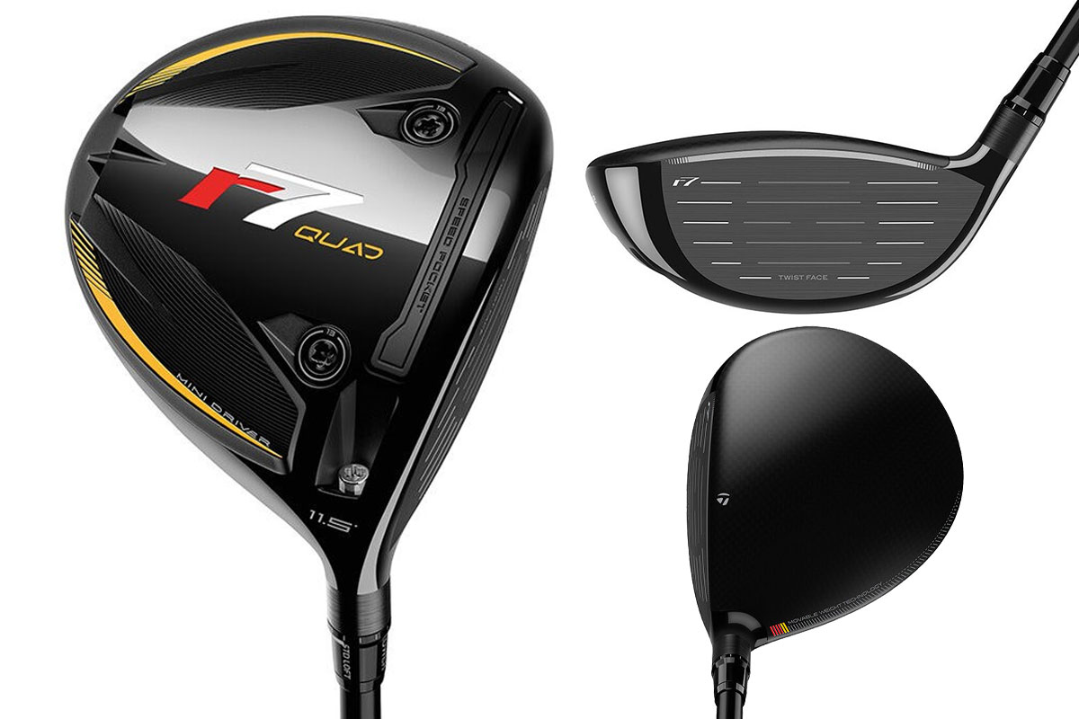4つのウエートで好みの弾道を再現 テーラーメイド「r7 Quad ミニ