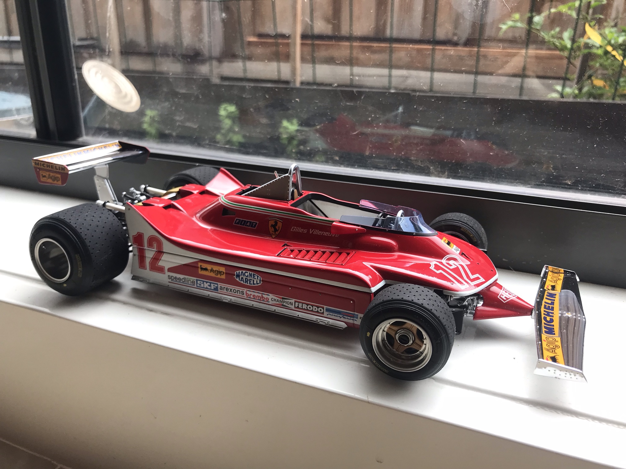 1:18 Exoto 1979 Ferrari 312T4 driven by Gilles Villeneuve