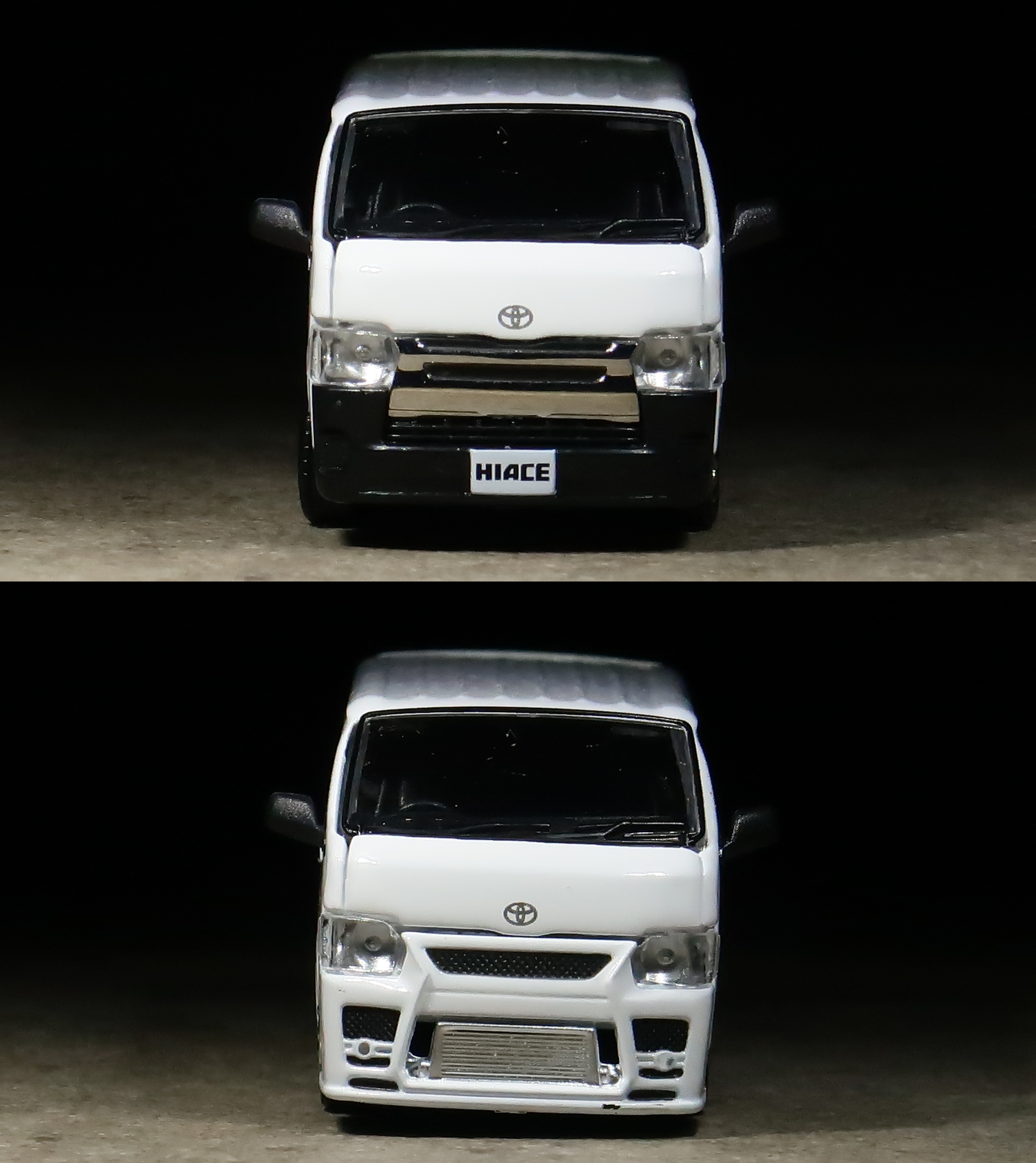 モデルインプレッション】 BM Creations 1/64 Toyota Hiace White