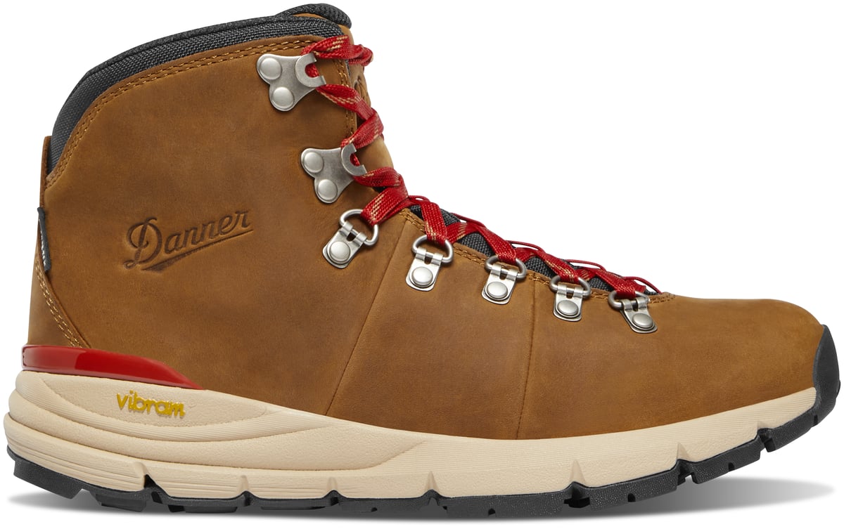 Danner - Mountain 600 Leaf GTX Grizzly Brown/Rhodo Red
