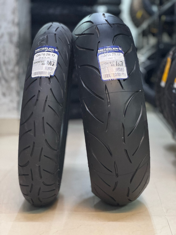 メッツラー m9rr 120/70 190/55Metzeler Sportec M9 RR Rear 190/55