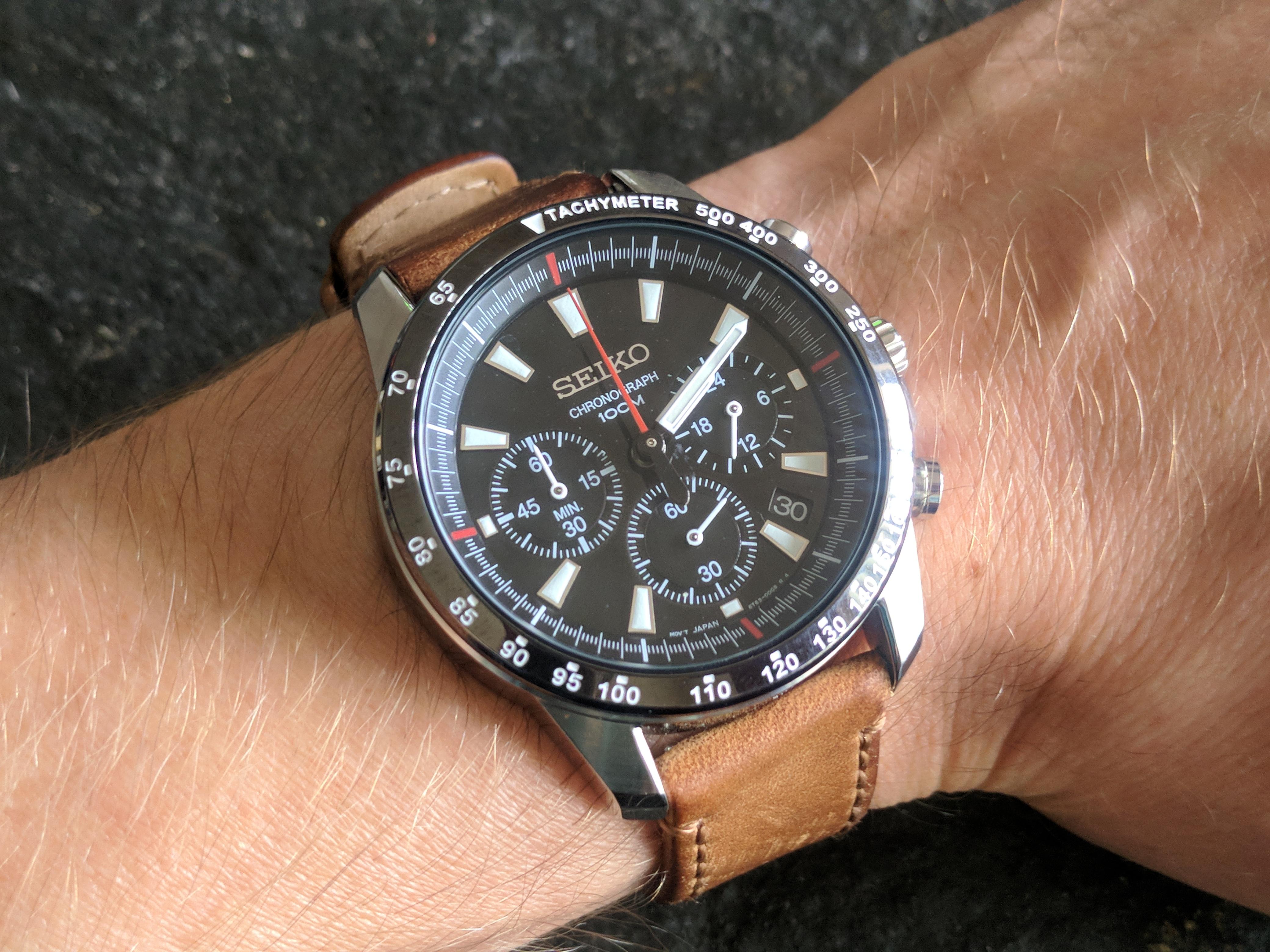 Seiko] My latest watch, SSB031 Chronograph : r/Watches