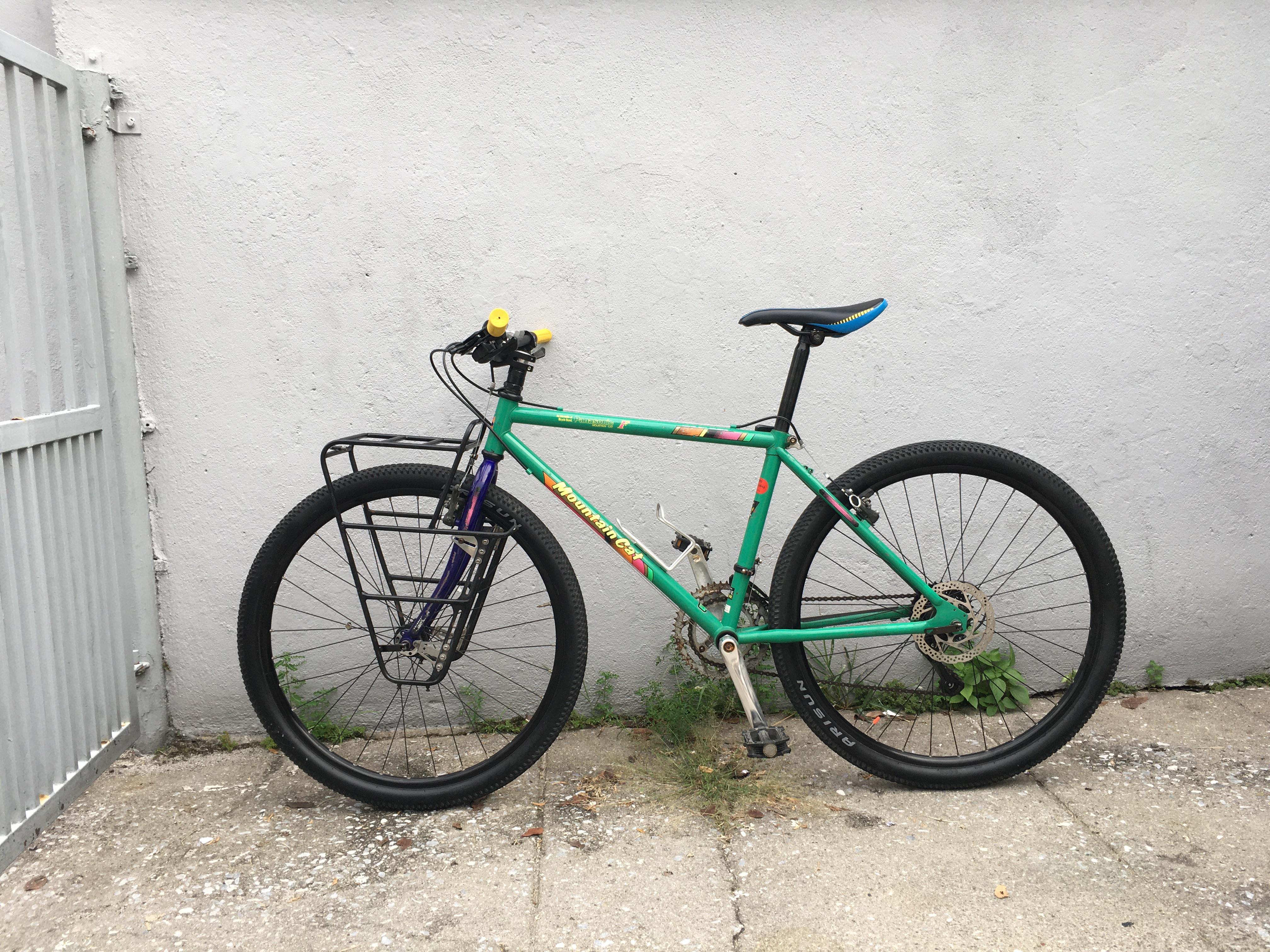 通勤用自転車。パナソニック マウンテンキャット : r/bikecommuting