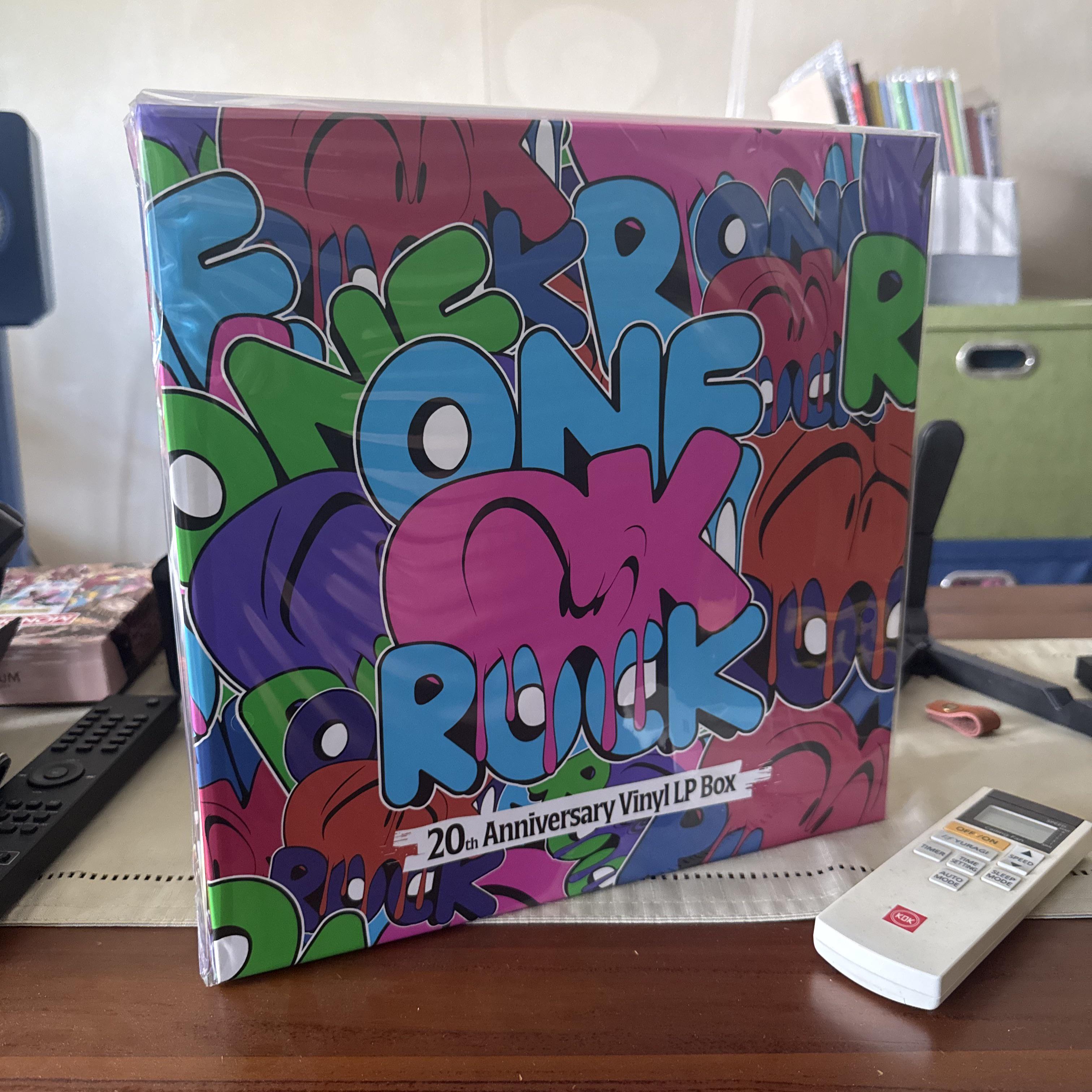 20th Anniversary Vinyl LP Box : r/ONEOKROCK
