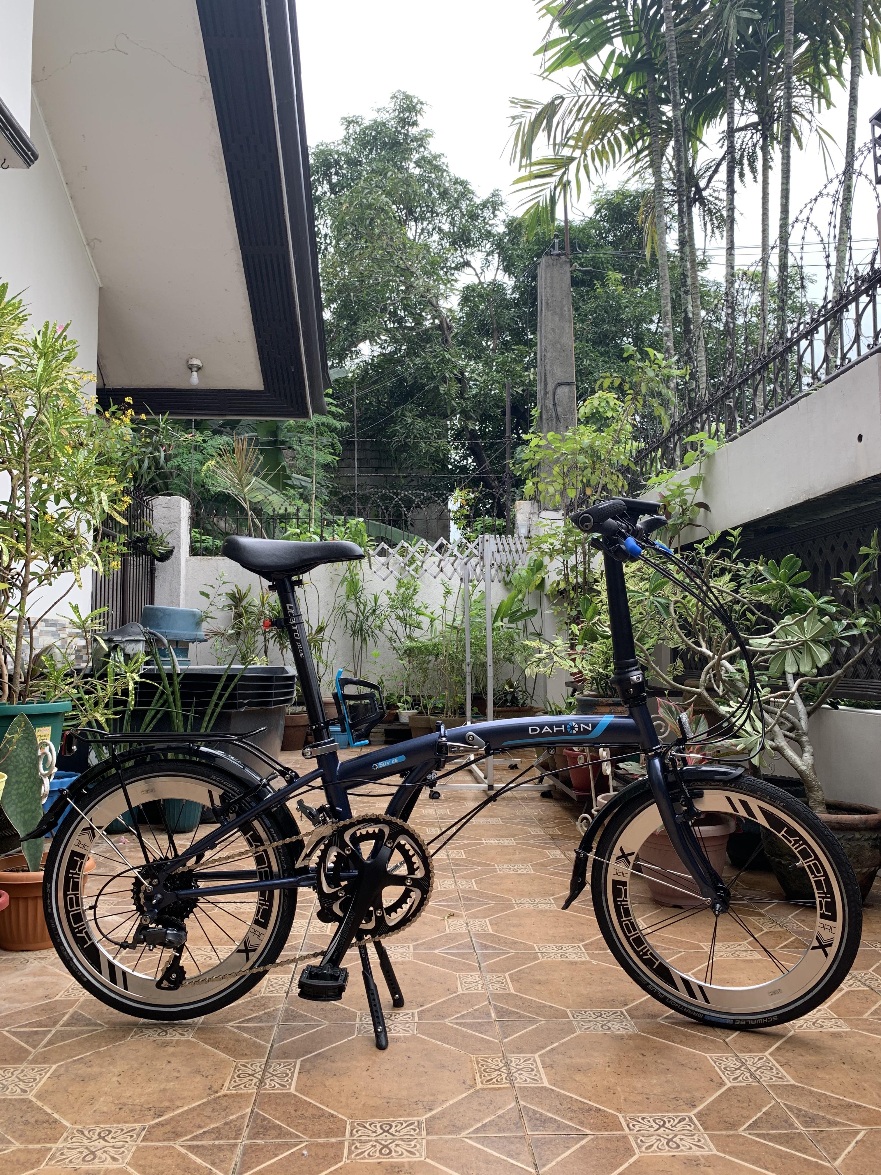 Dahon SUV D6. Recently changed my wheelset! : r/foldingbikes