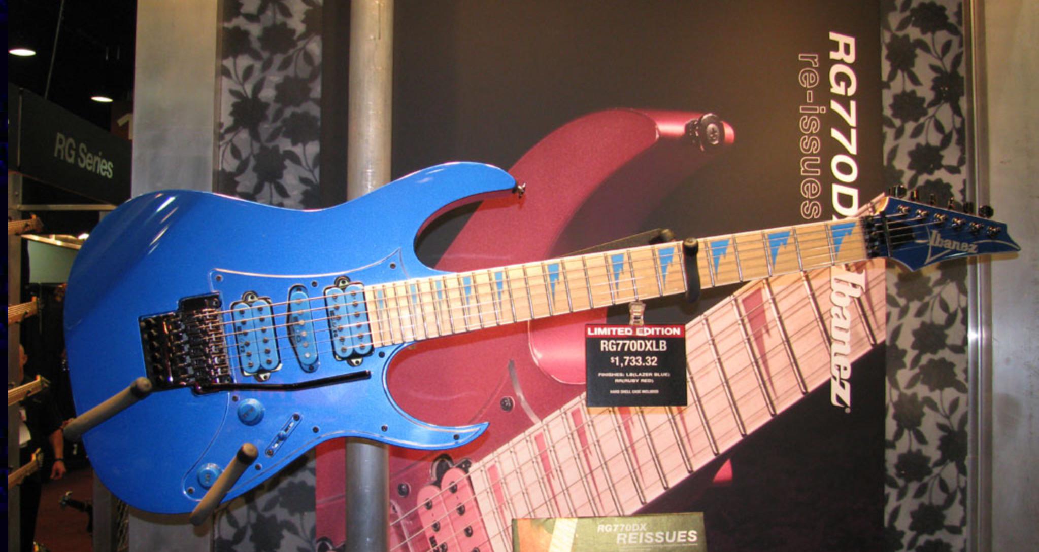 Used price for RG770DX Reissue - Lazer Blue : r/Ibanez
