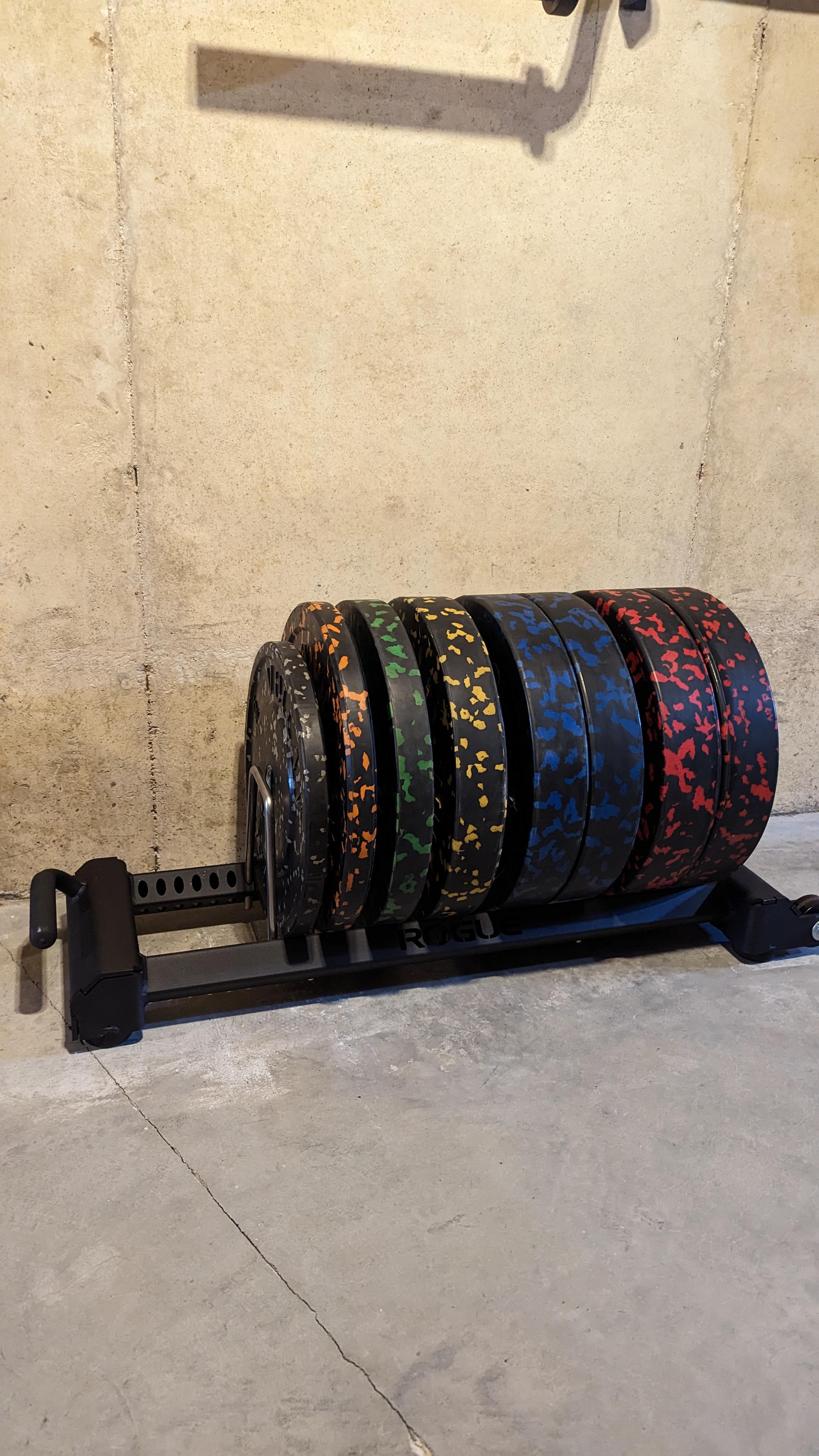 ROGUE HORIZONTAL PLATE RACK 3.0 : r/homegym