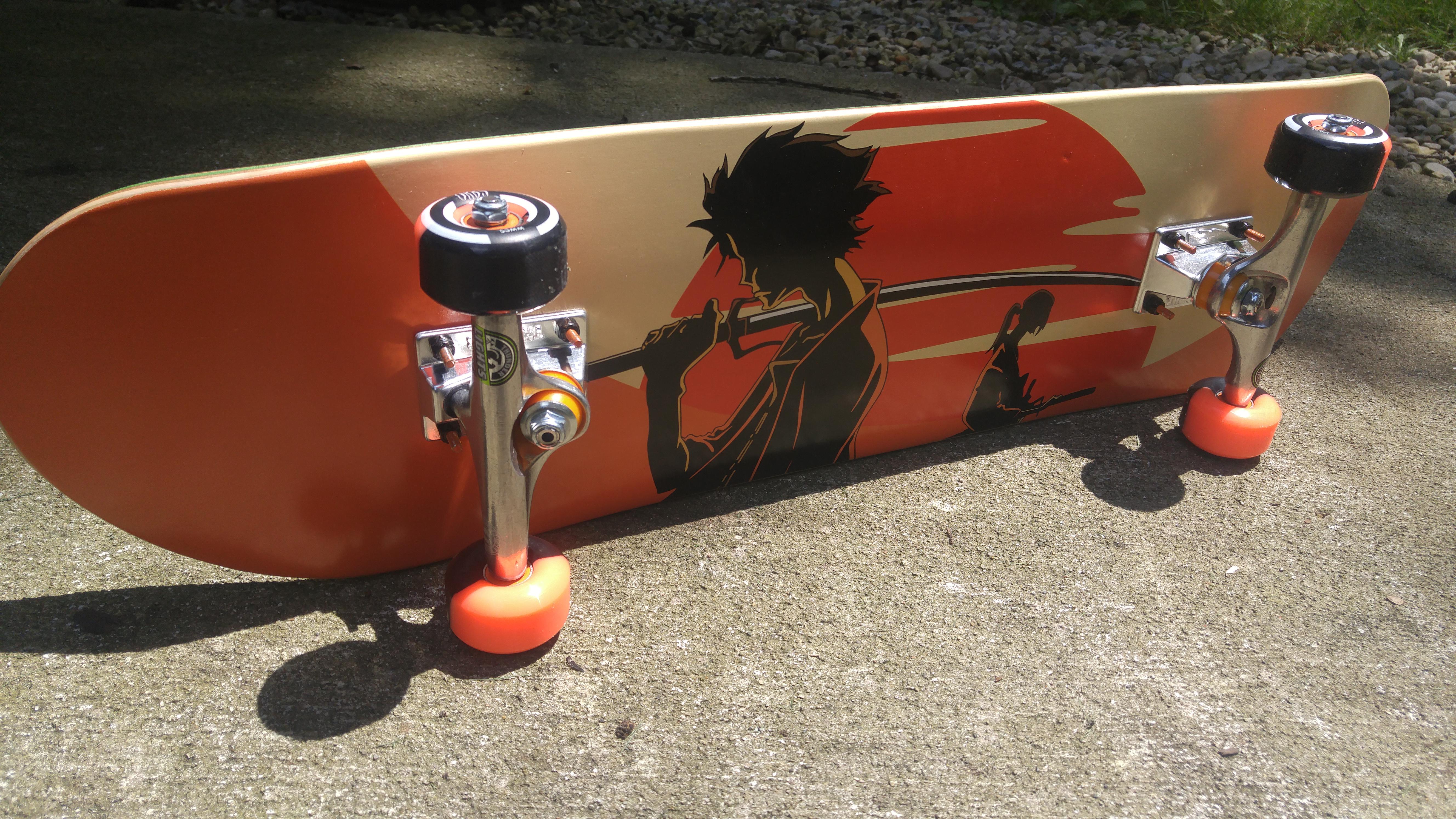 Custom Samurai Champloo skateboard : r/SamuraiChamploo