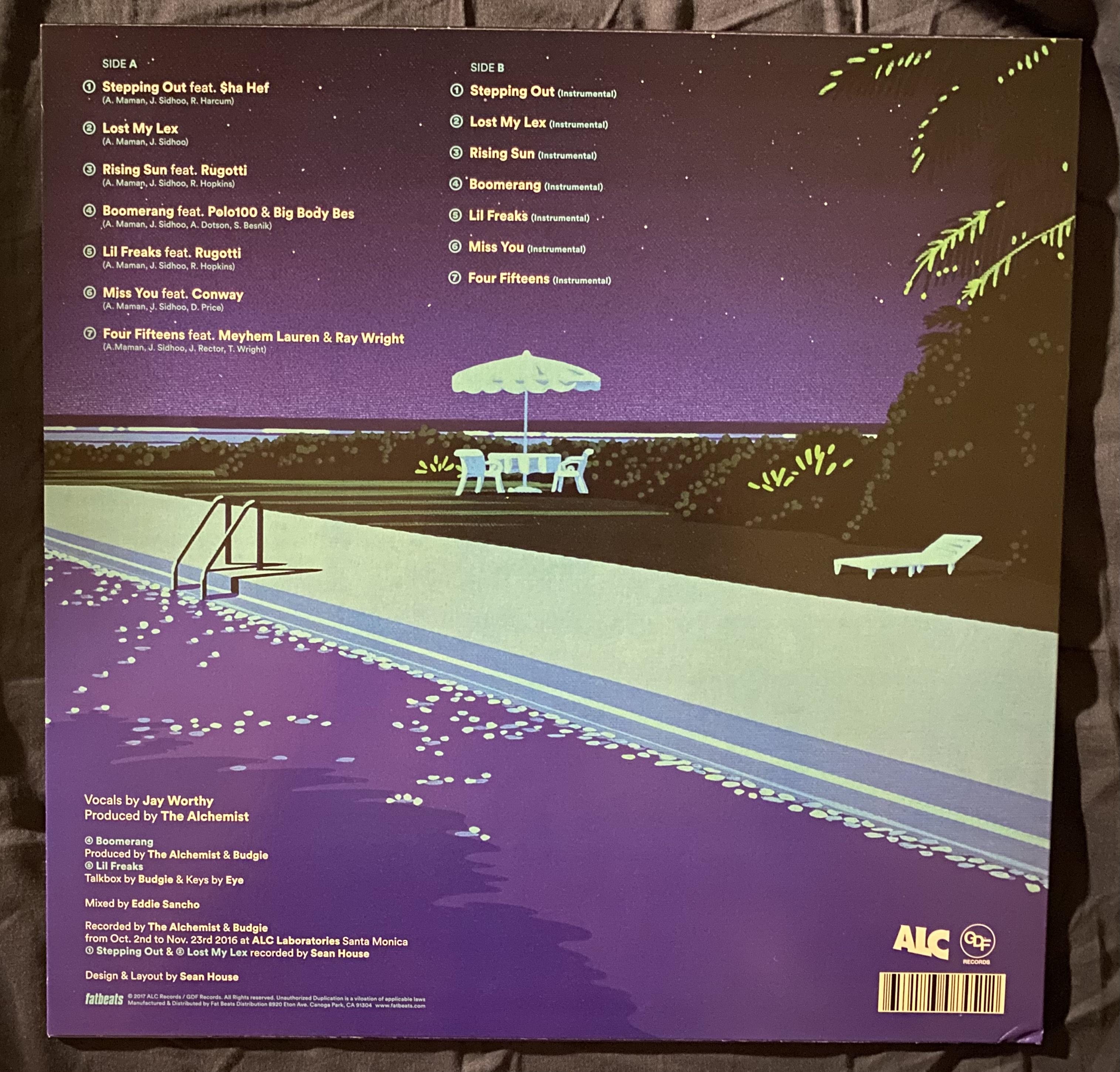 Fantasy Island • Jay Worthy and Alchemist • Released on vinyl in