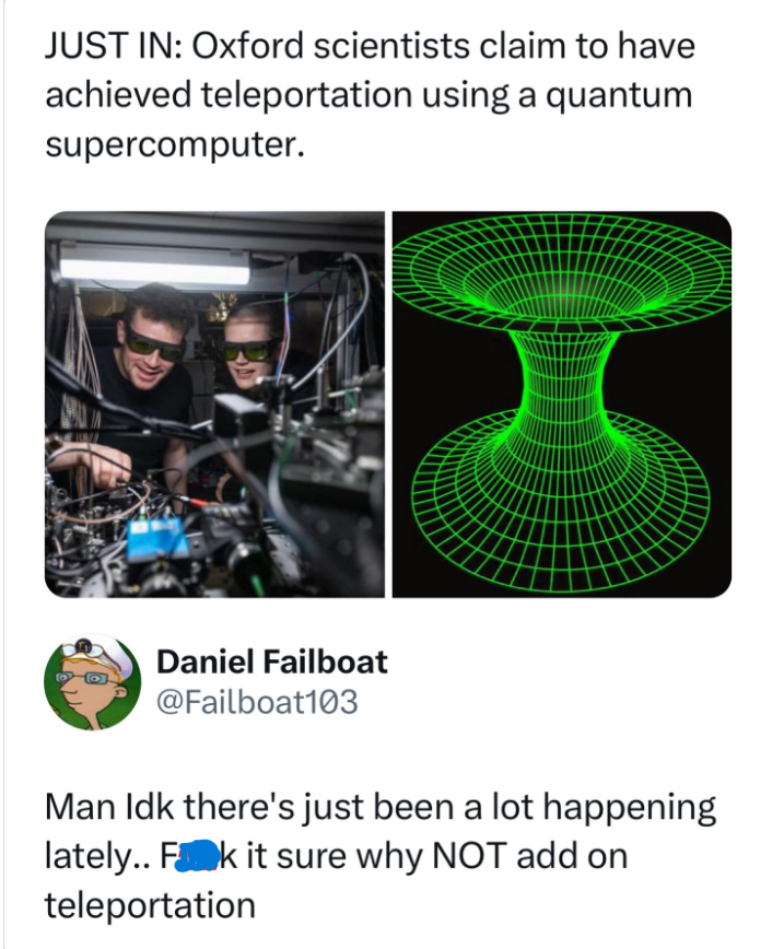 It's all going so fast : r/sciencememes