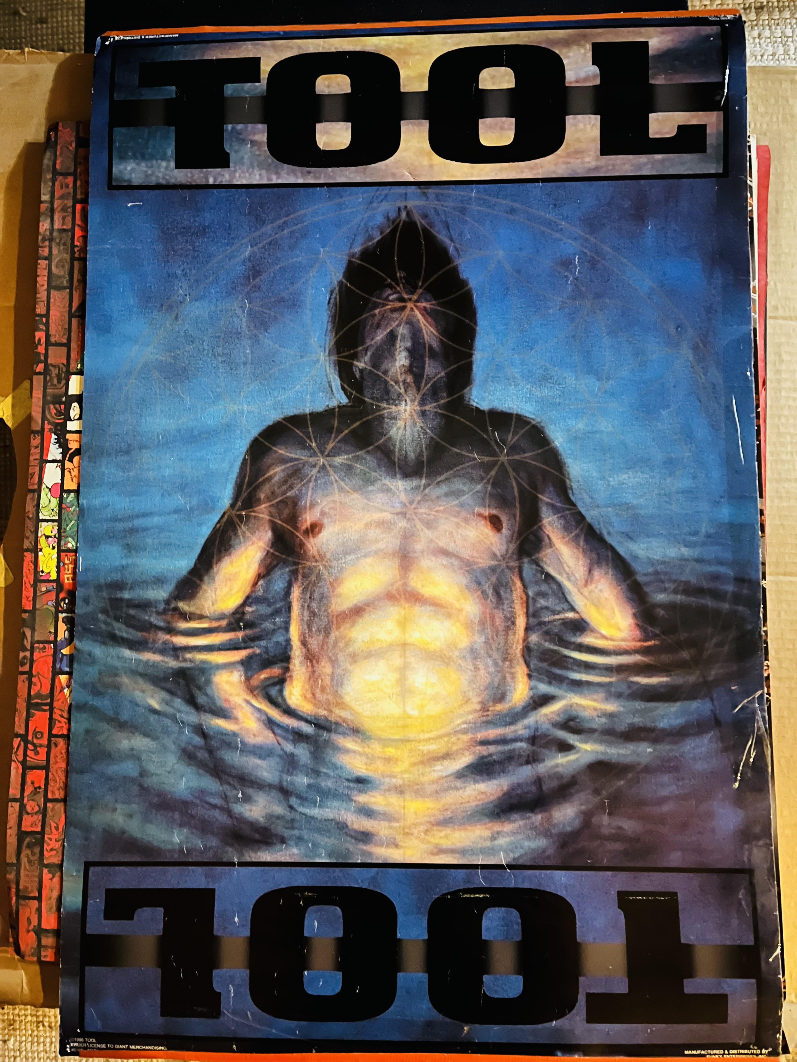 Found an old TOOL poster I had in storage for 25 years! : r/ToolBand