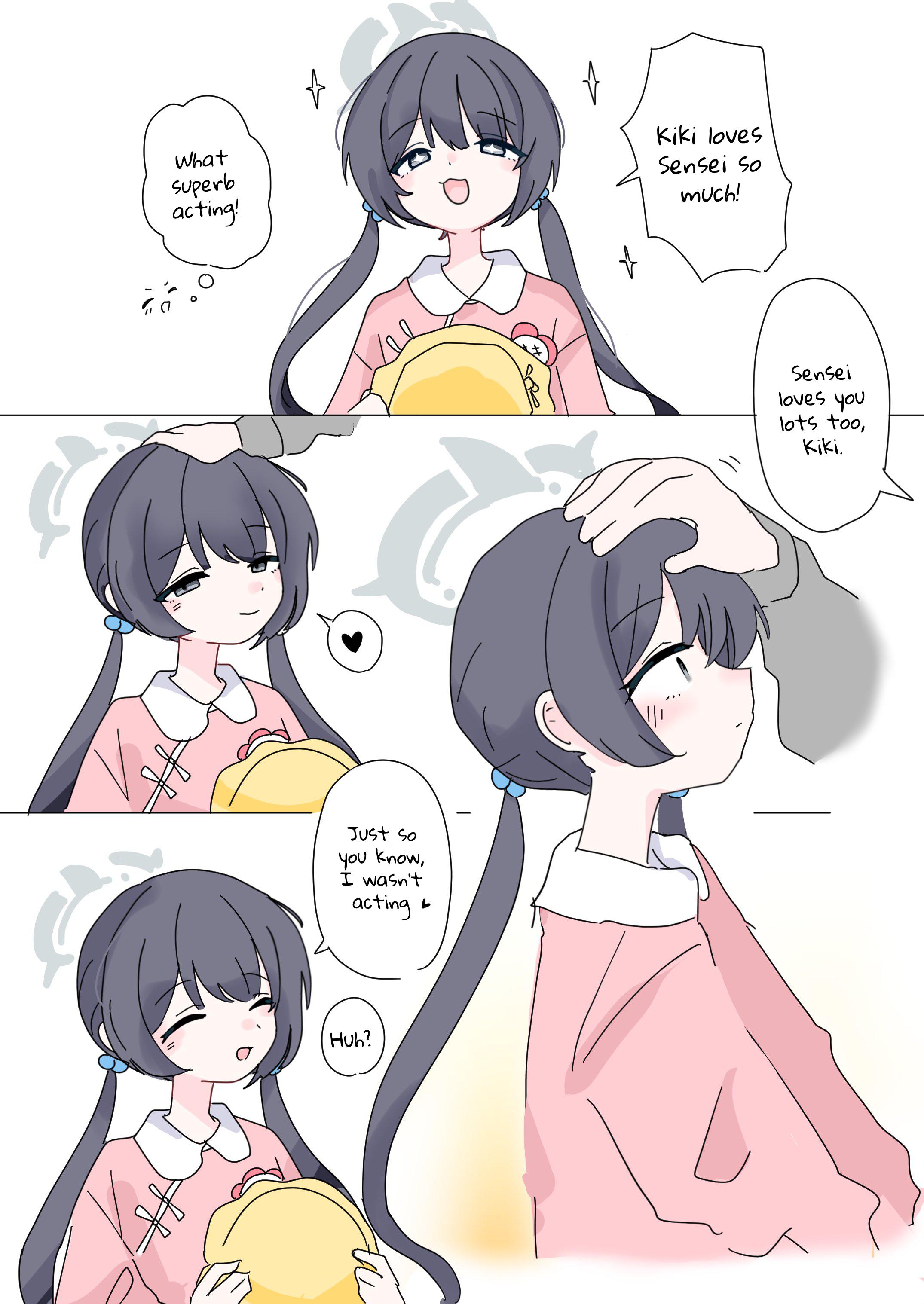 Kiki loves her Sensei [Kisaki] - (By @blowfish100 | Bobok on Pixiv