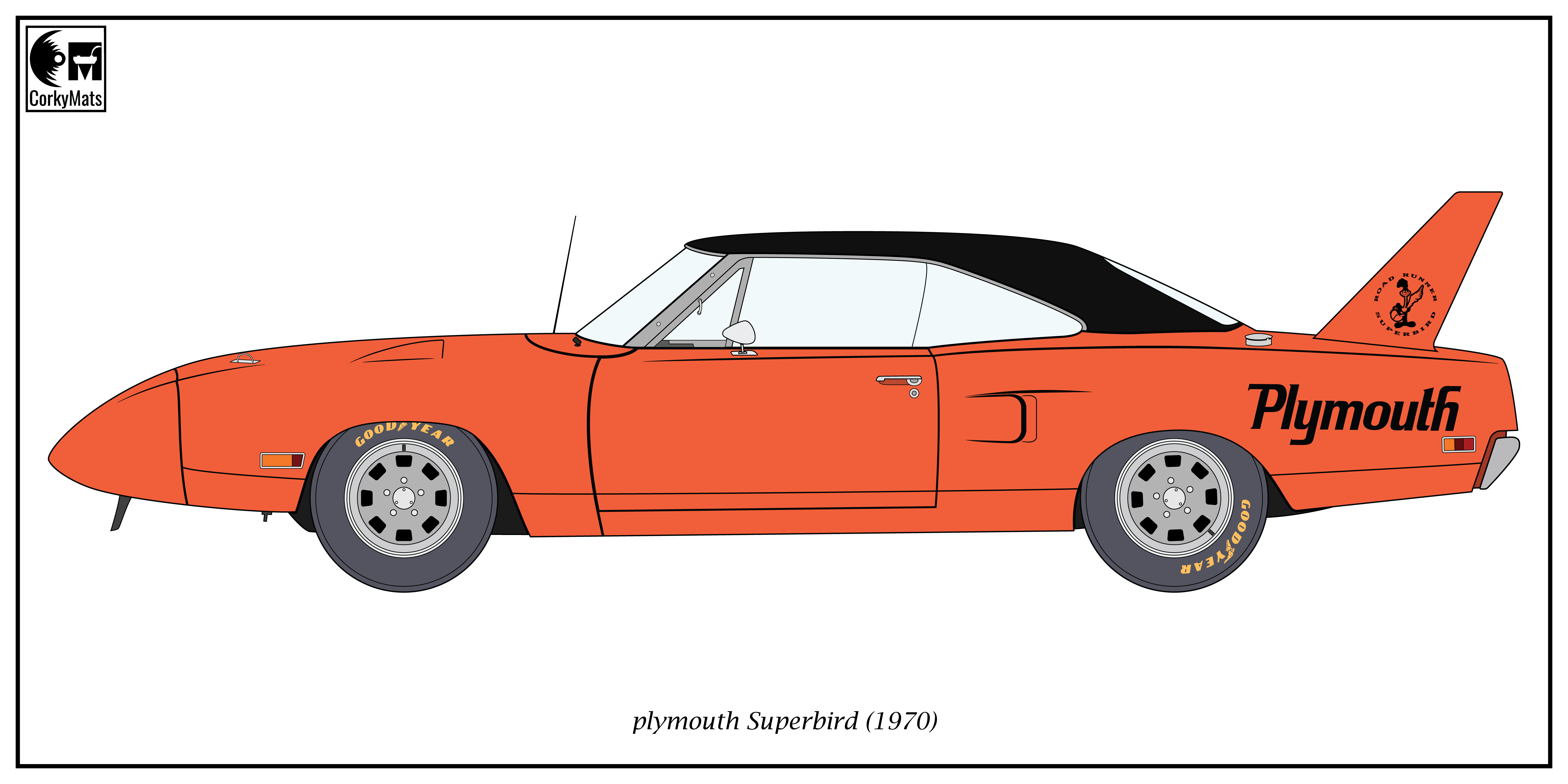 木曜日のオートイラスト、これはNASCARで伝説的なストックカーとなる