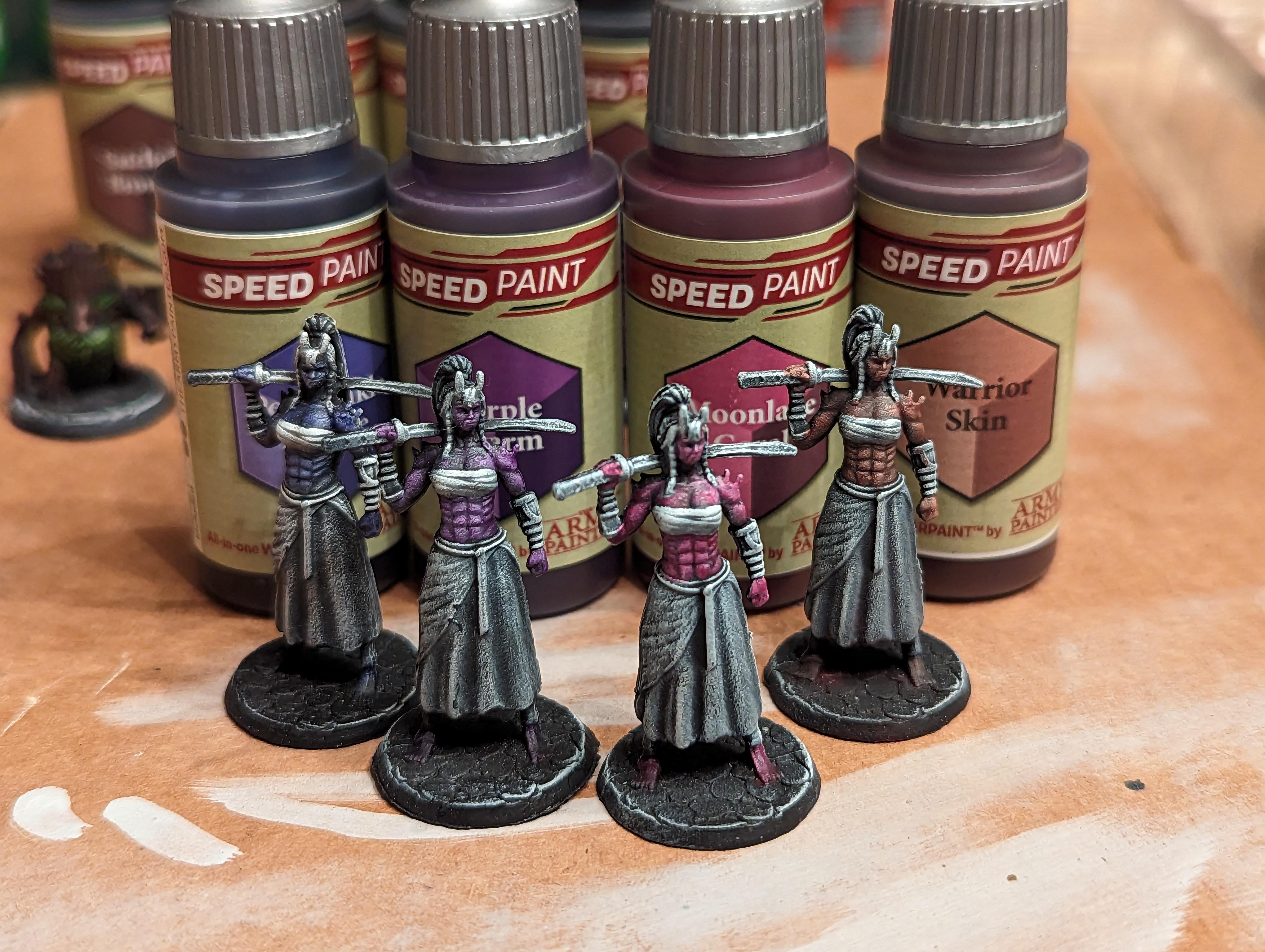 アーミーペインターのスピードペイント2.0試してみたんだけど、全然