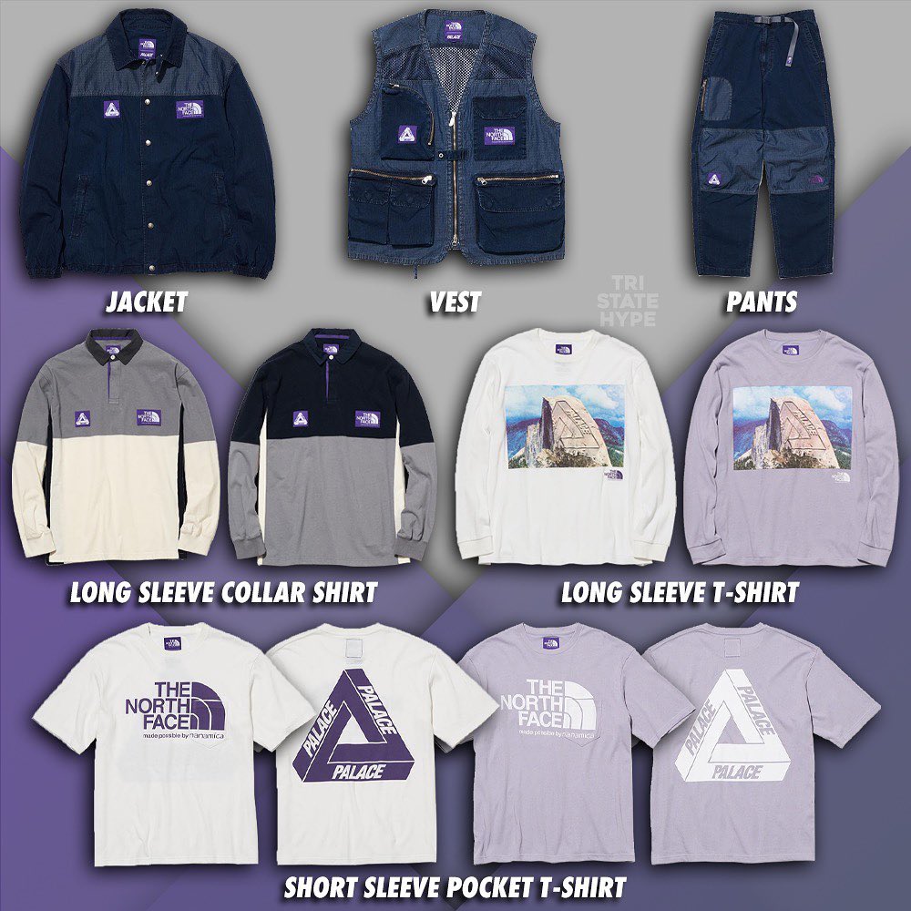 Palace/The North Face Purple Label (Japan Exclusive) : r