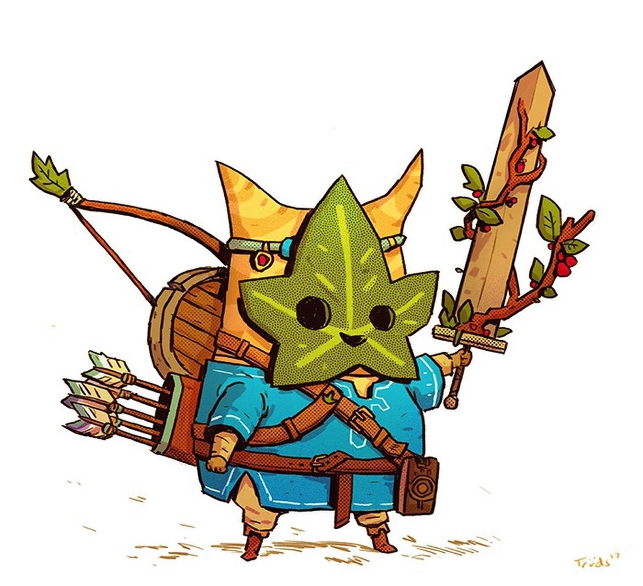 Art] The Korok that was promised (by Lady T) : r/Breath_of_the_Wild