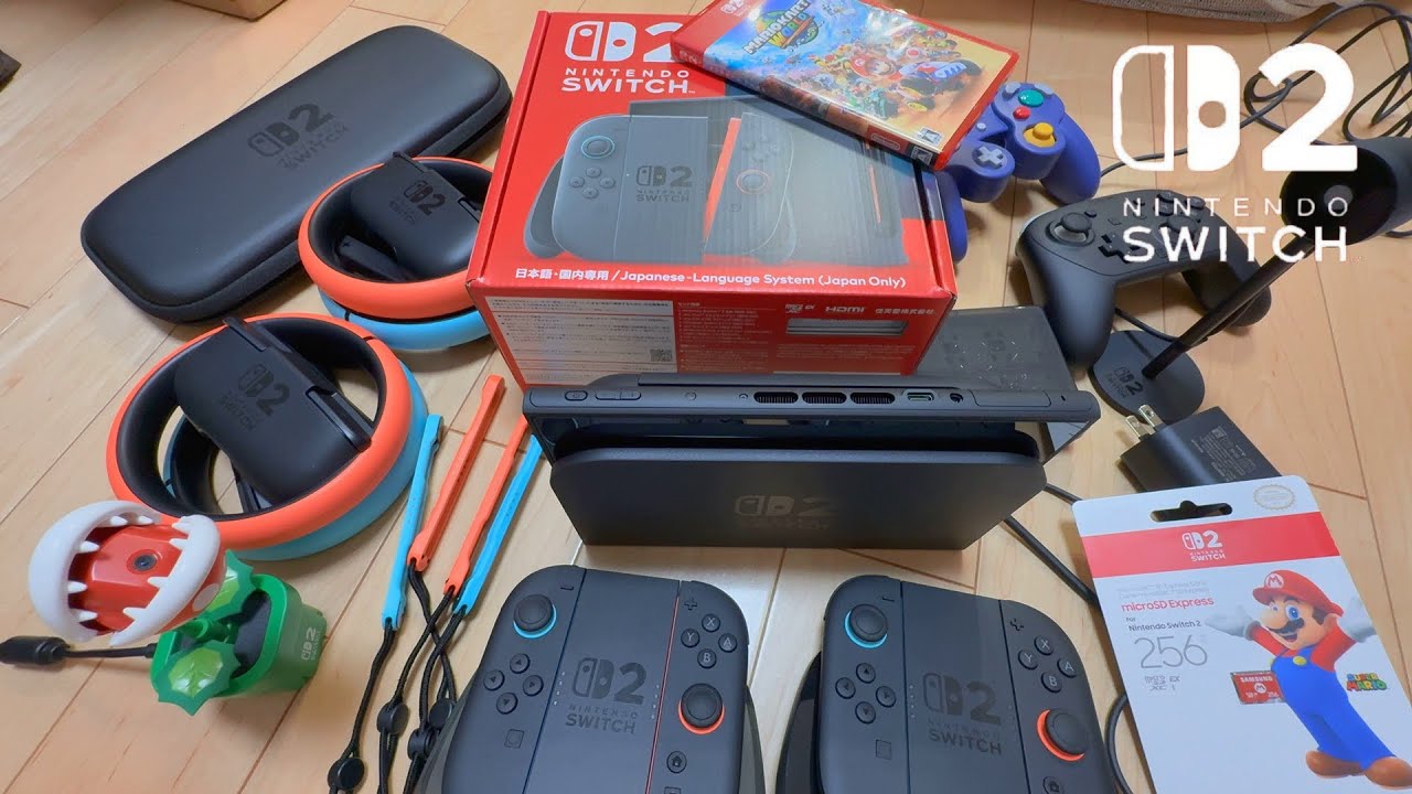 Nintendo Switch2 周辺機器を見てみよう！ - YouTube