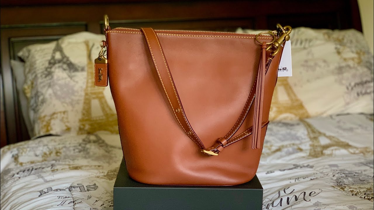 COACH 1941 DUFFLE IN SADDLE UNBOXING, 1st impression. Coach Duffle