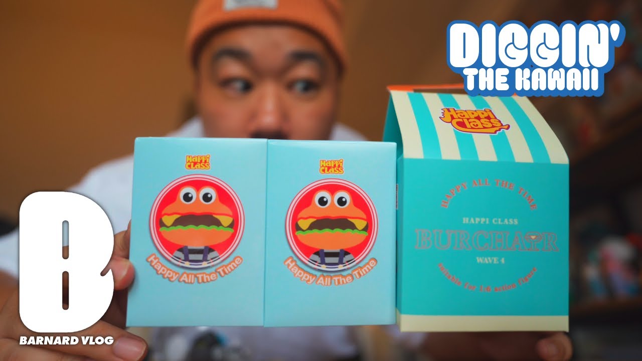 ワンフェス購入品その1 ハンバーガー君のブラインドトイを開封