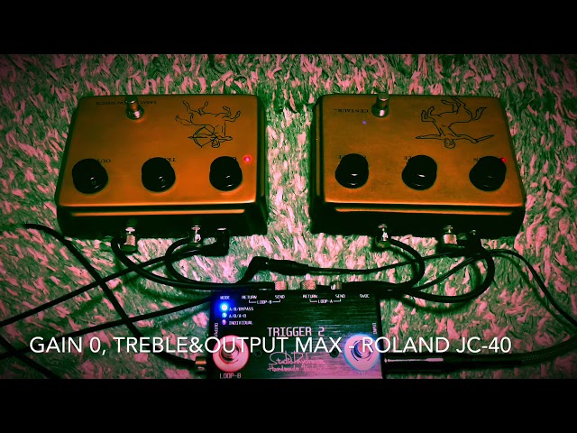 KABA'S CUSTOM EFFECTS F.O. KLONE ブーストサウンドをオリジナル