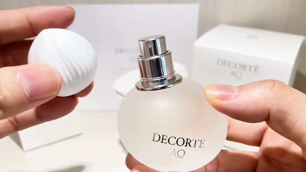 10月16日発売【コスメデコルテ AQ オードパルファン】 - YouTube