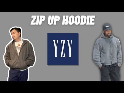 Yeezy x GAP Zip up Hoodie Review! (Is it worth it?) - YouTube