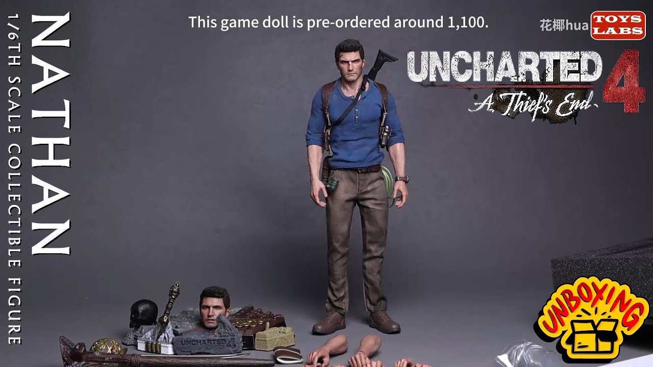 Unboxing 1/6 LIMTOYS LIM012 德雷克 Uncharted 4 Nathan Drake Review