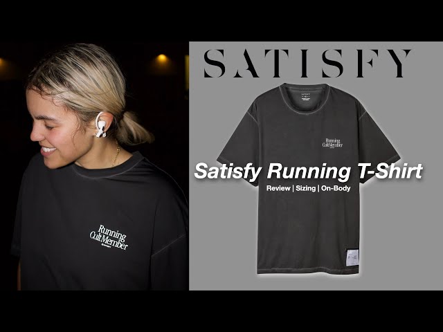 Satisfy Running Auralite T-Shirt | Running Cult Member | Review +