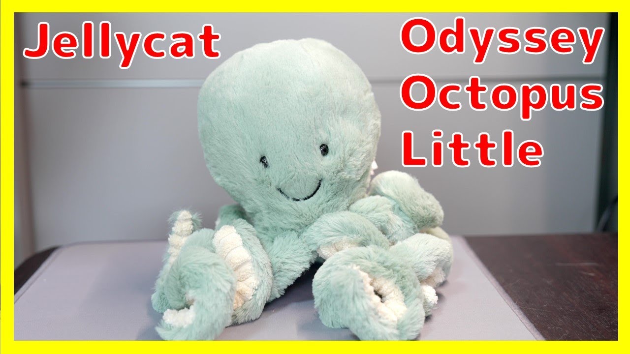 JELLYCAT Odyssey Octopus Little タコのぬいぐるみ[コレクション日記