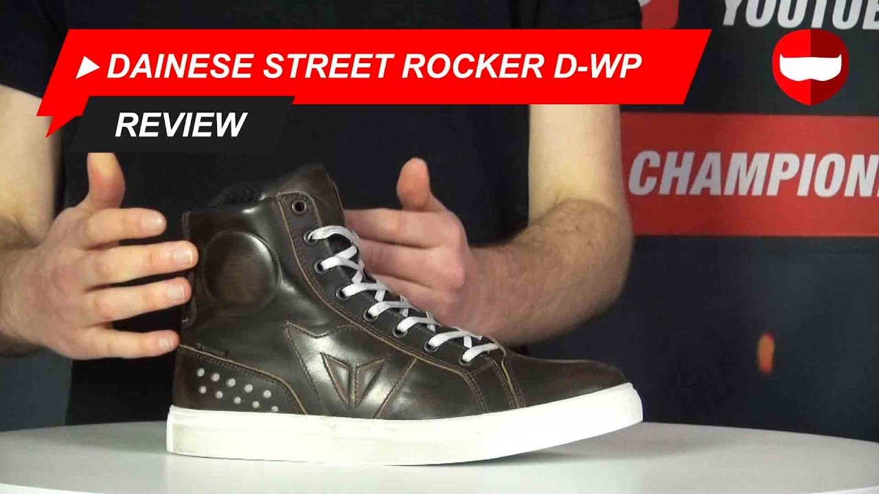 Dainese STREET ROCKER D-WP Shoes + Free Shipping! | 42% SALE!