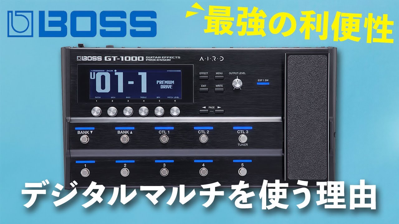 Review] Now is the time to master the BOSS GT-1000! - YouTube