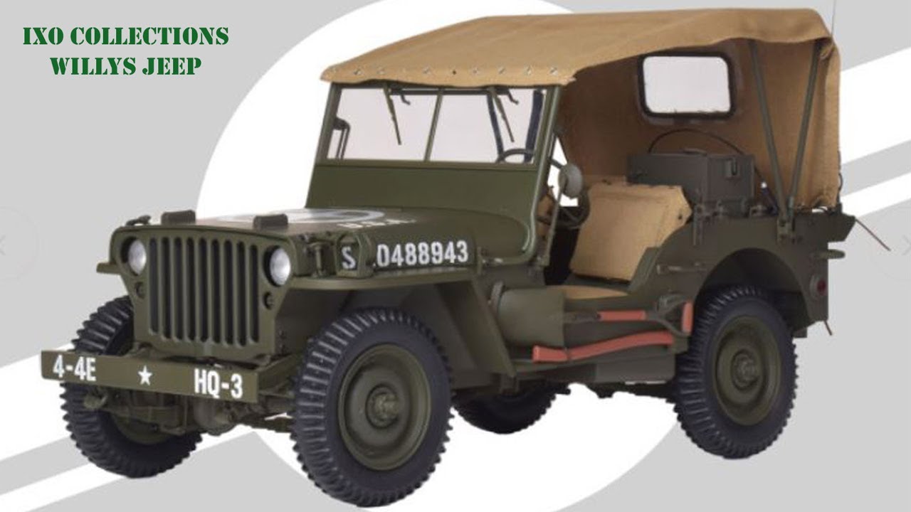Build the iXO Collections Willys Jeep - Pack 18 - Stages 86-90