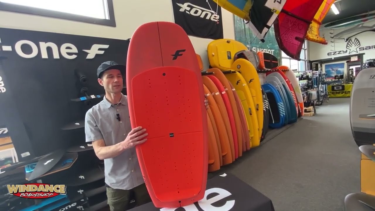 F-ONE Rocket Wing-S & Rocket Wing Carbon V3 Foil Boards - YouTube