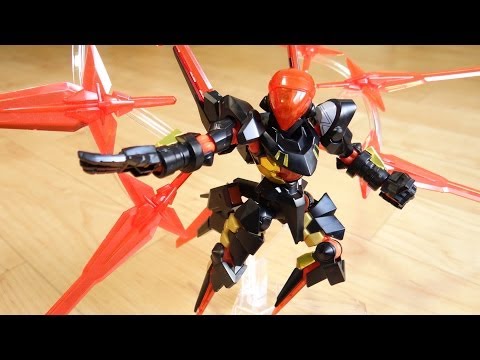 LBX 053 D-Ezerudi Assembly Review Danball Senki Wars Plastic Model